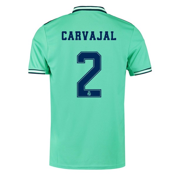 Camiseta Real Madrid NO.2 Carvajal 3ª Kit 2019 2020 Verde